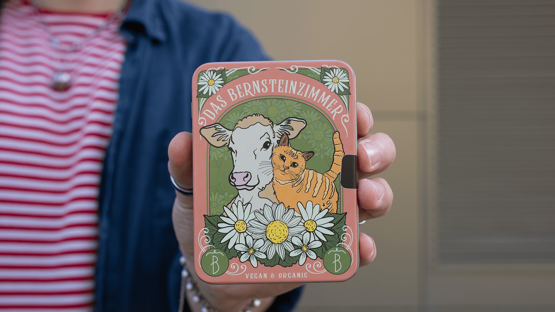 Konfekt-Geschenkdose "Vegan Veteran Selection"