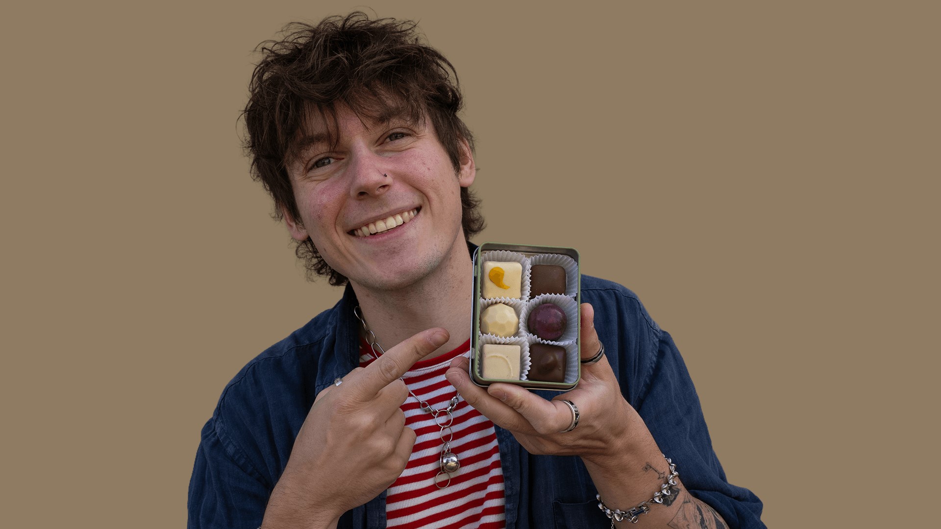 Konfekt-Geschenkdose "Vegan Veteran Selection"